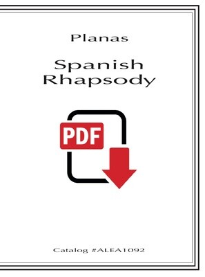 Planas: Spanish Rhapsody (PDF)