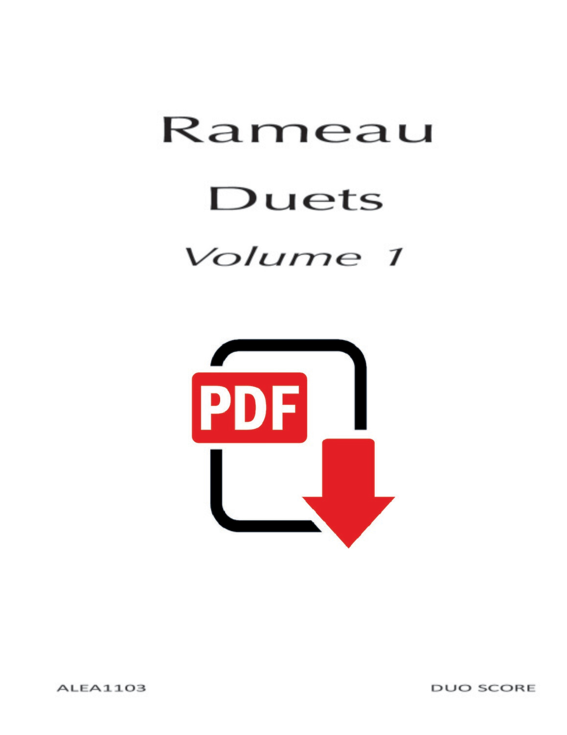 Rameau: Duets Vol. 1 (PDF)