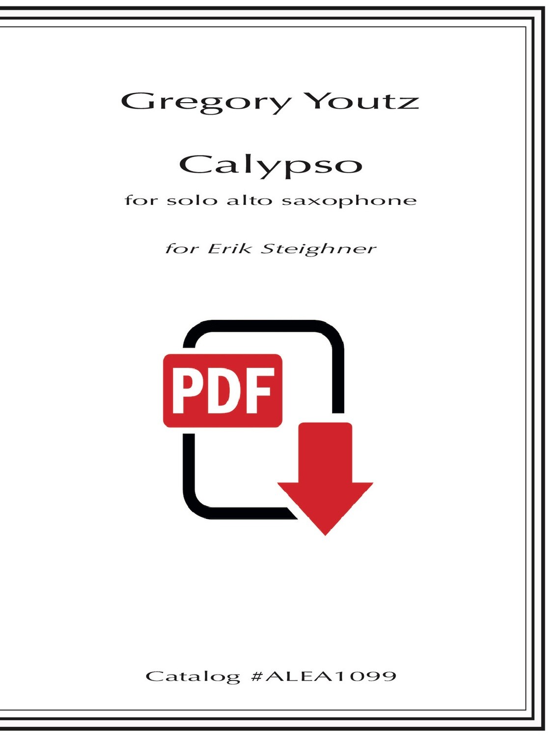 Youtz: Calypso (PDF)