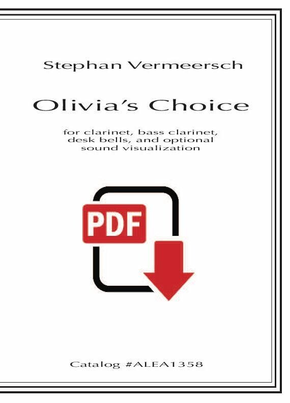 Vermeersch: Olivia&#39;s Choice (PDF)