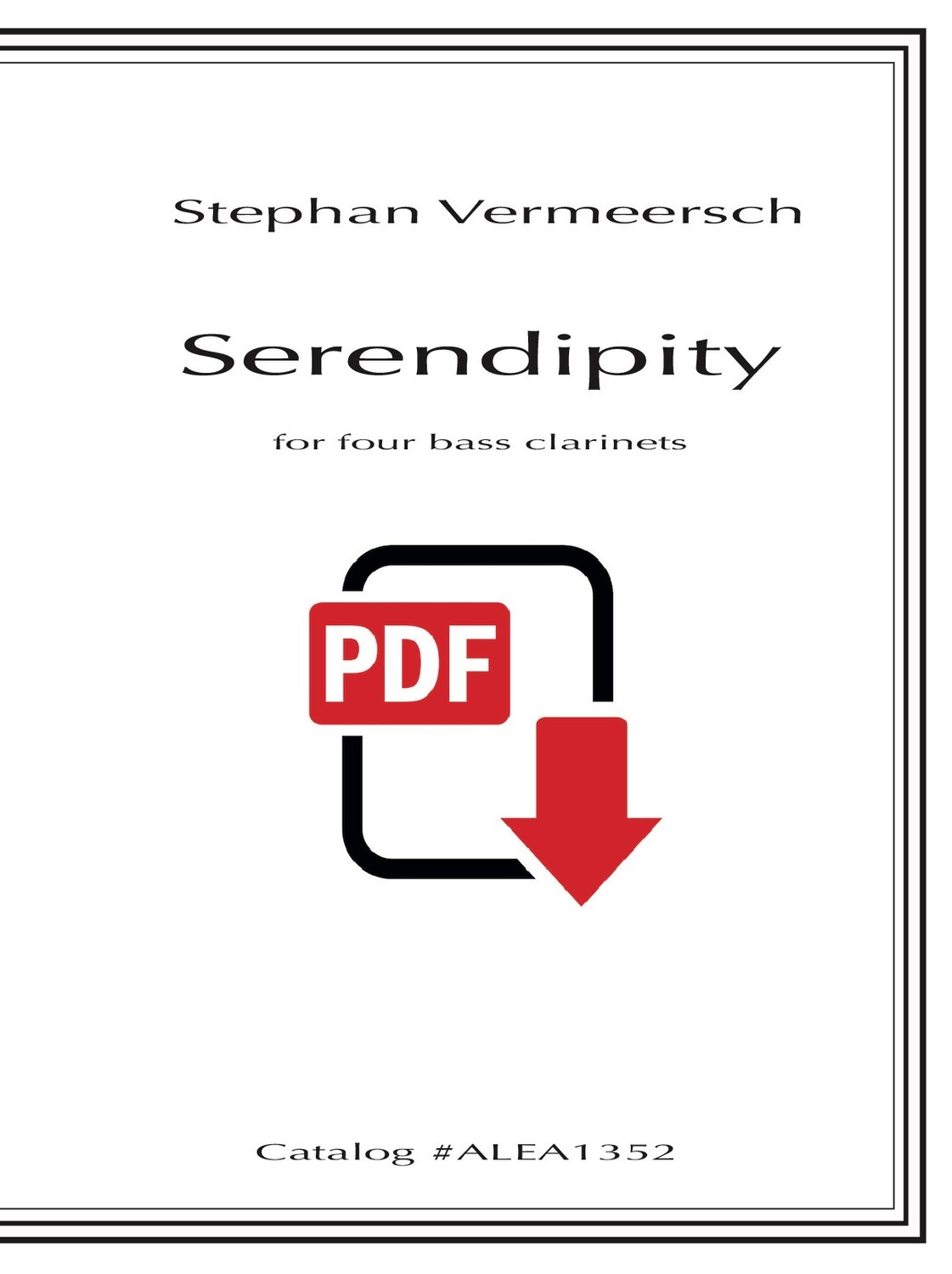 Vermeersch: Serendipity (PDF)