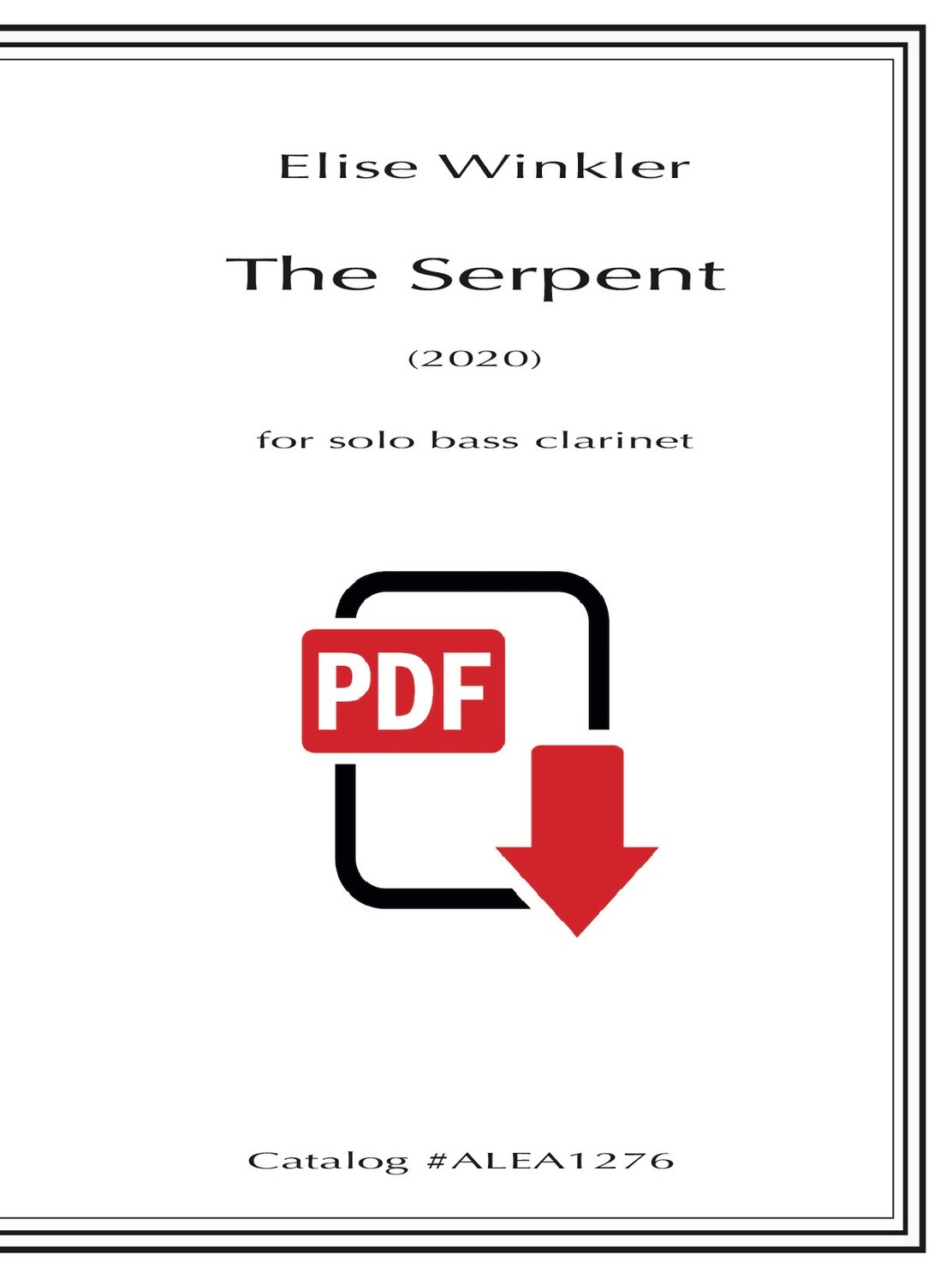 Winkler: The Serpent (PDF)