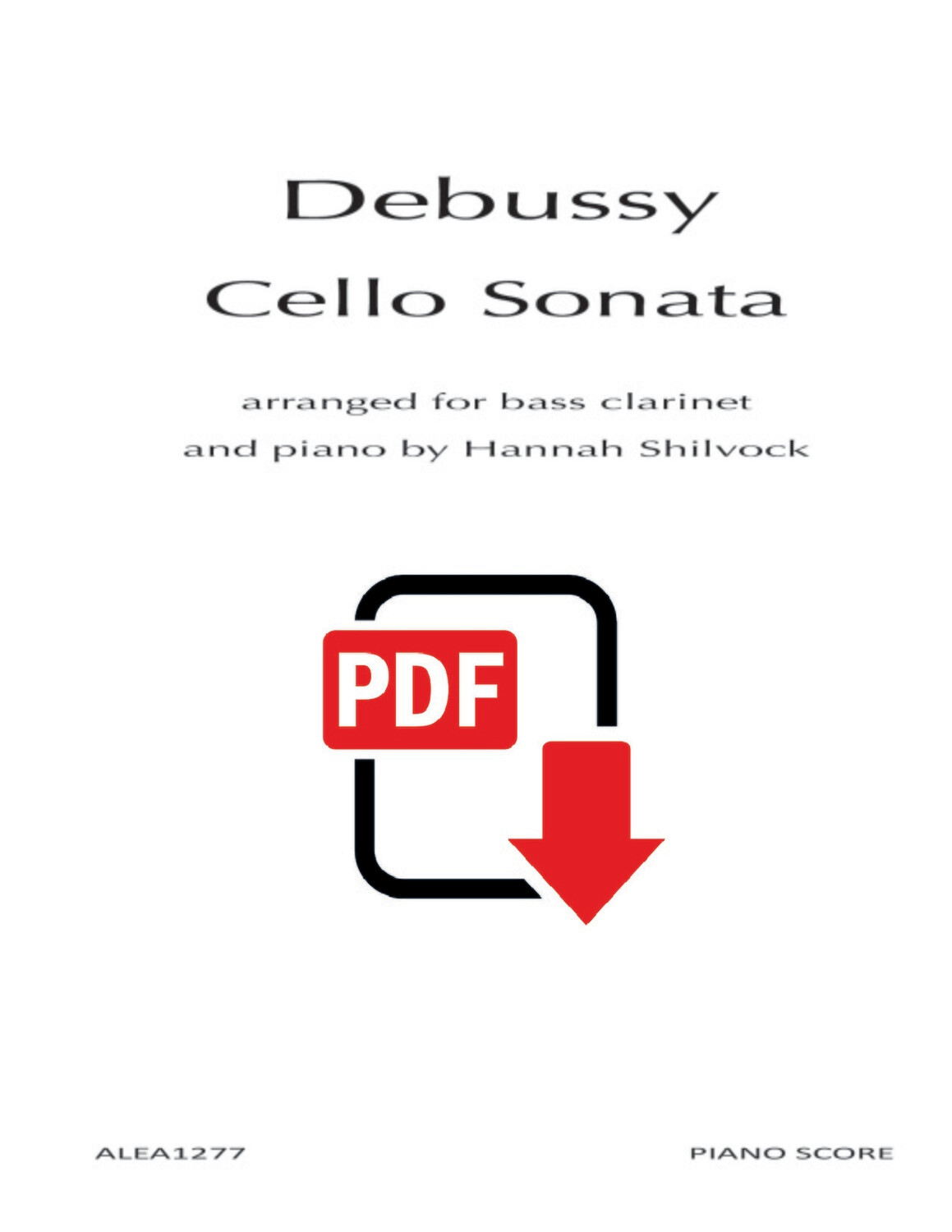 Debussy: Sonata (PDF)