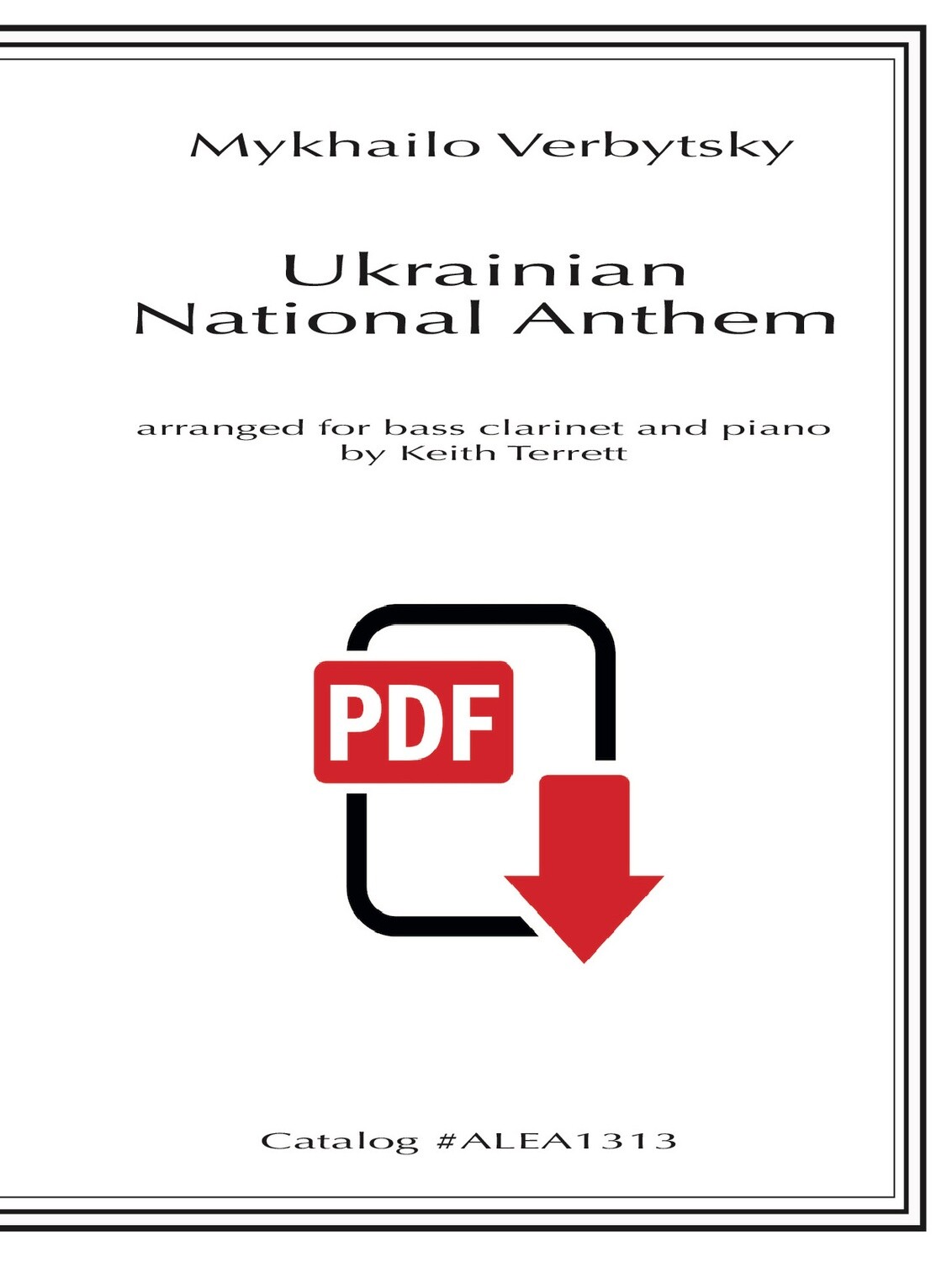 Ukrainian National Anthem (PDF)