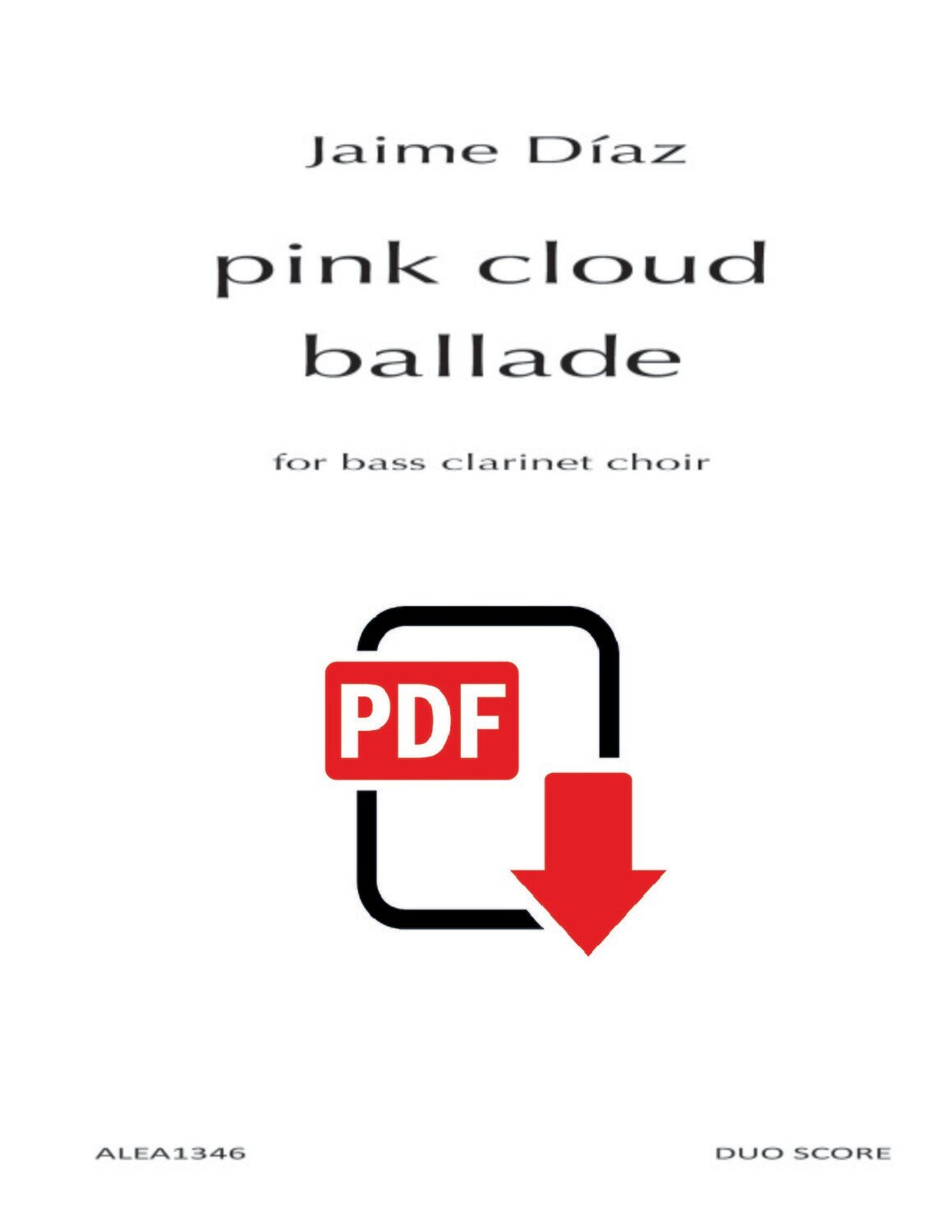 Diaz: pink cloud ballade (PDF)