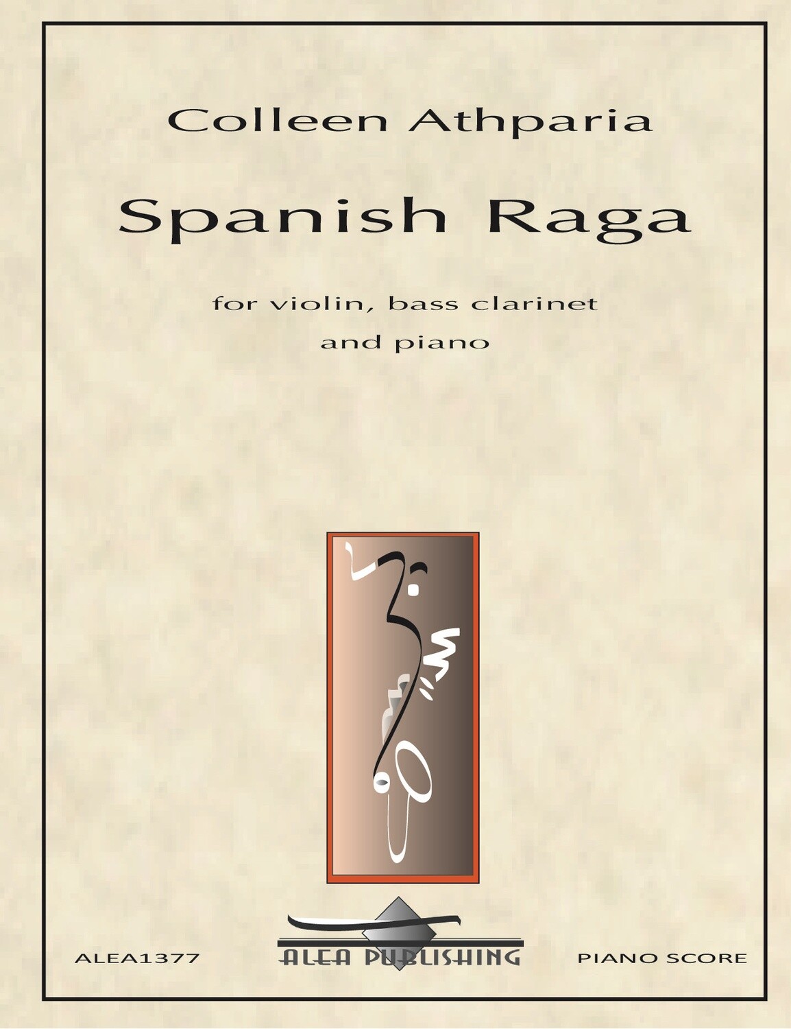 Athparia: Spanish Raga (Hard Copy)