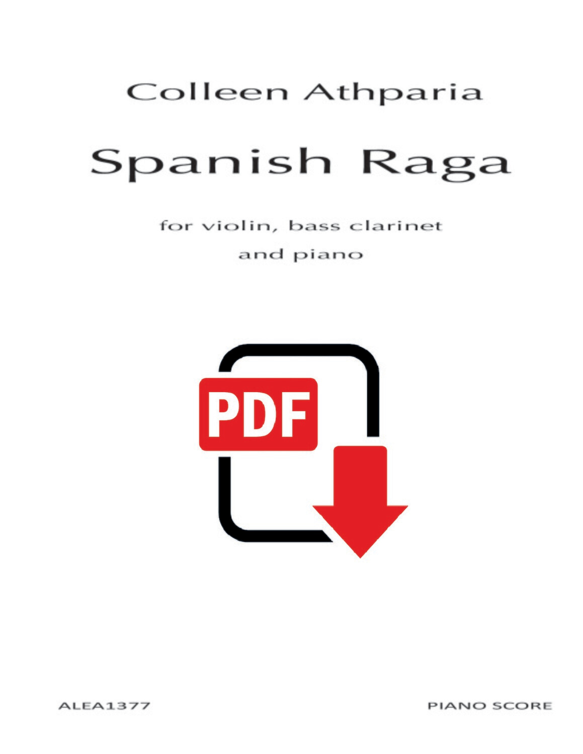 Athparia: Spanish Raga (PDF)