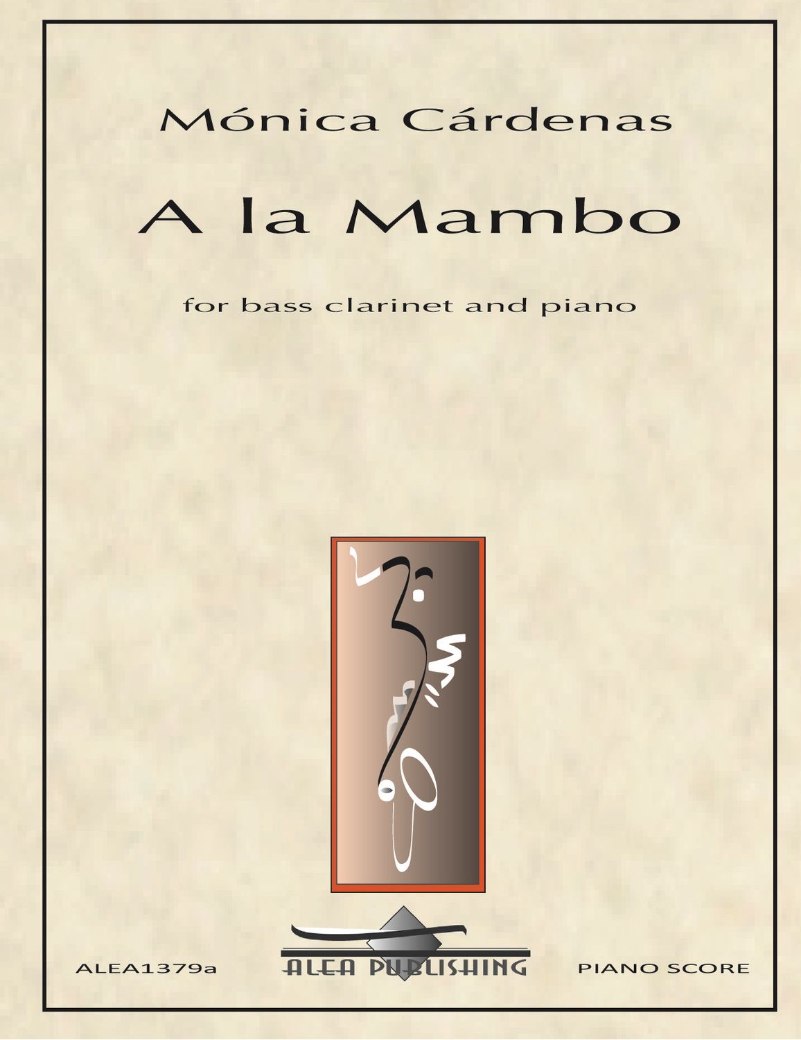 Cardenas: A la Mambo for bass clarinet and piano (Hard Copy)