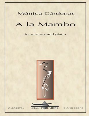 Cardenas: A la Mambo for alto sax and piano (Hard Copy)