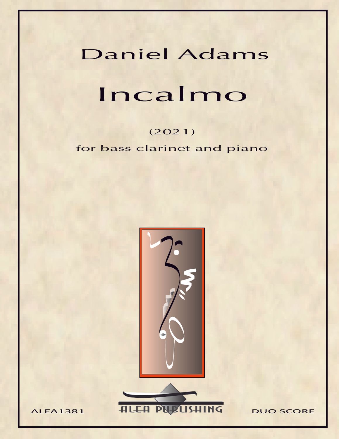 Adams: Incalmo (Hard Copy)