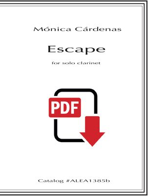 Cardenas: Escape for solo clarinet (PDF)