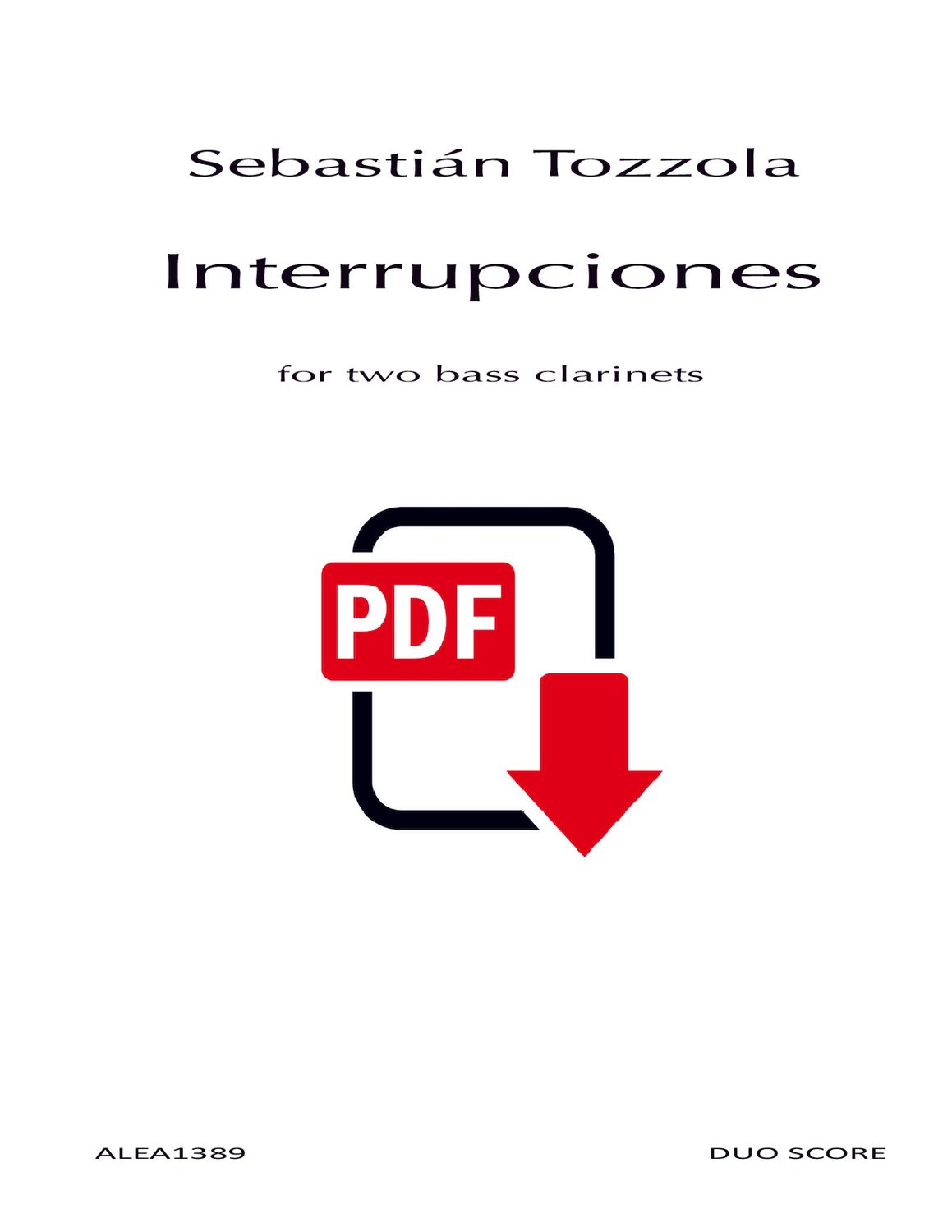 Tozzola: Interrupciones (PDF)