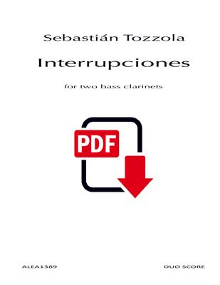 Tozzola: Interrupciones (PDF)