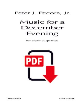 Pecora: Music for a December Evening (PDF)