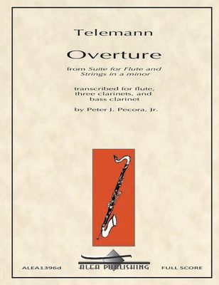 Telemann: Overture for mixed wind quintet (Hard Copy)