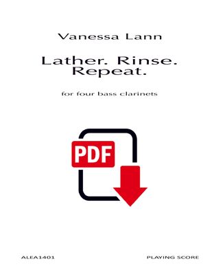 Lann: Lather. Rinse. Repeat. (PDF)