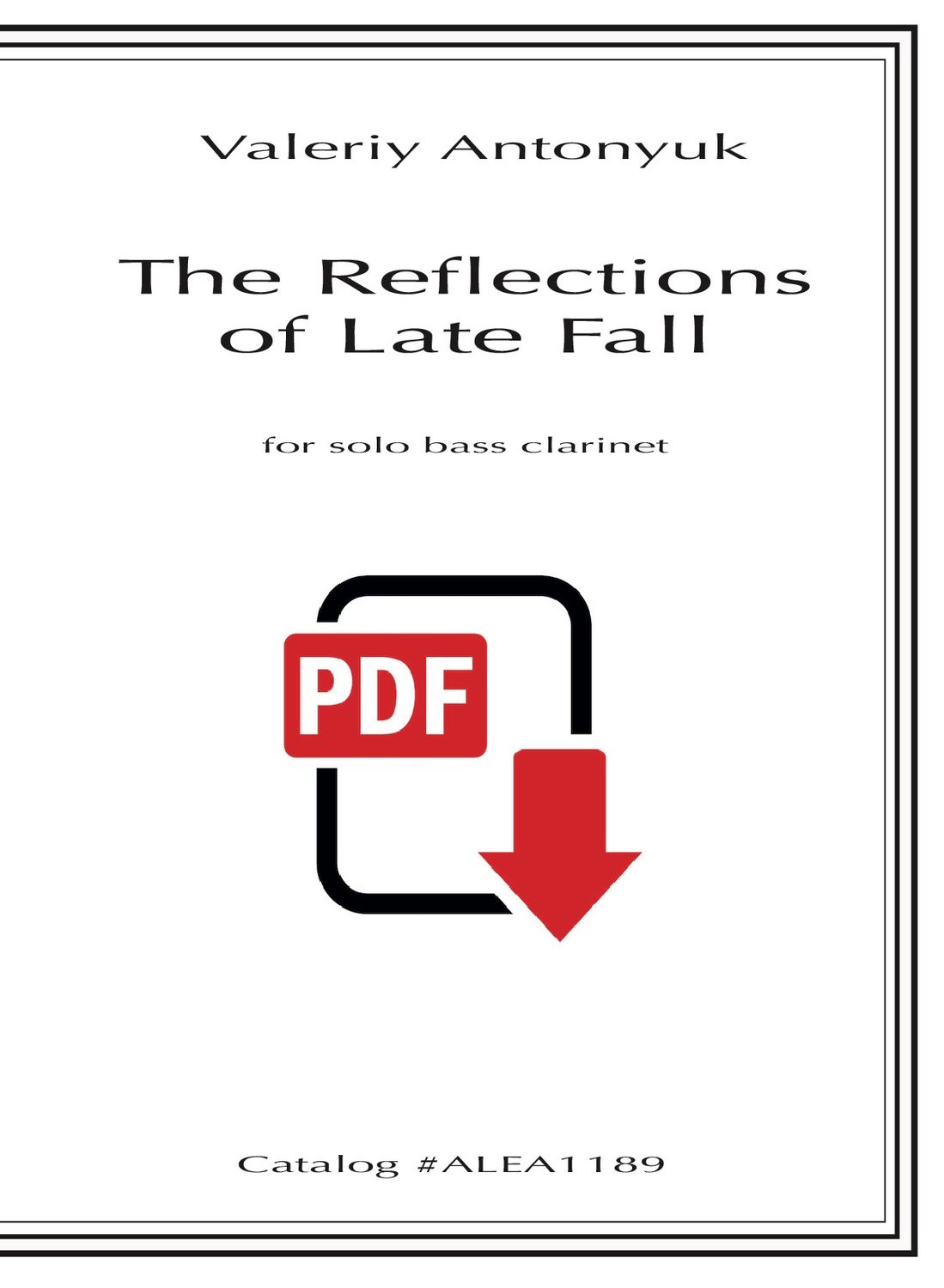 Antonyuk: The Reflections of Late Fall (PDF)