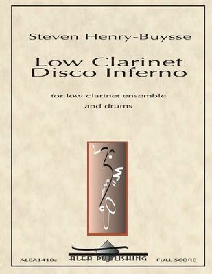 Henry-Buysse: Low Clarinet Disco Inferno (Hard Copy)