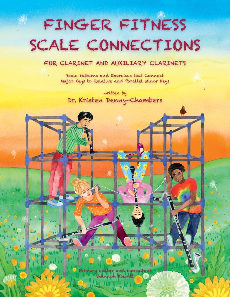 Finger Fitness Scale Connections for Clarinet and Auxiliary Clarinets