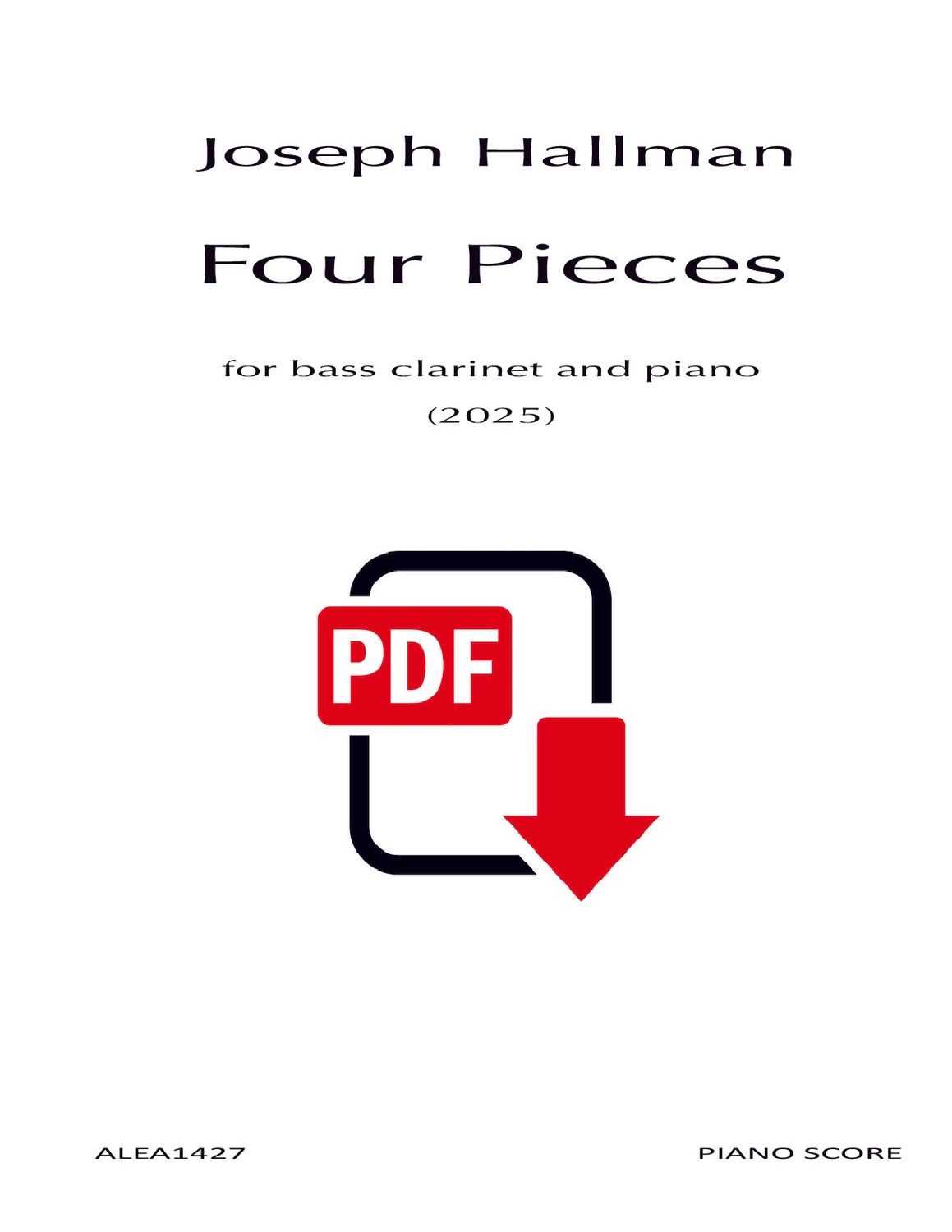 Hallman: Four Pieces (PDF)