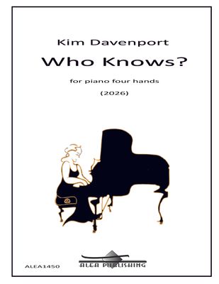 Davenport: Who Knows? (Hard Copy)