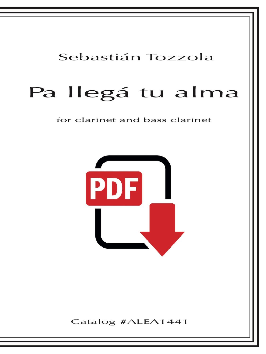 Tozzola: Pa' llegá tu alma (PDF)