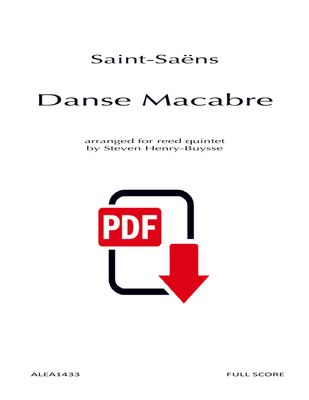 Saint-Saëns: Danse Macabre (PDF)