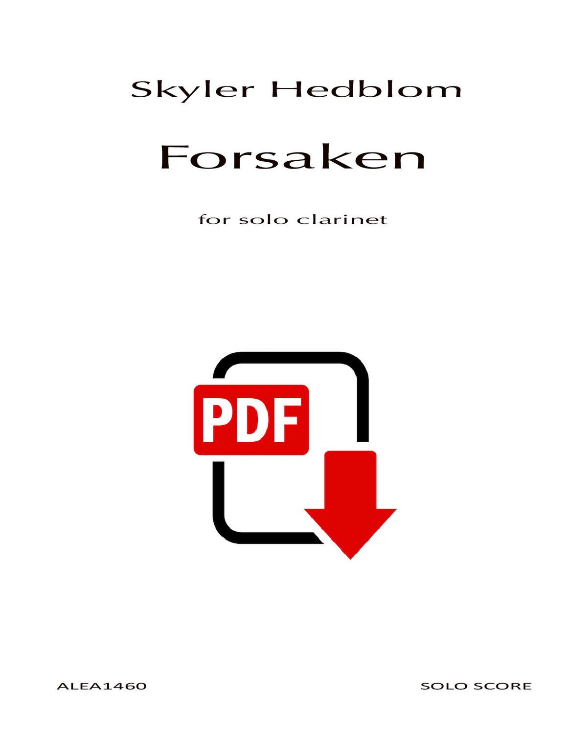 Hedblom: Forsaken (PDF)