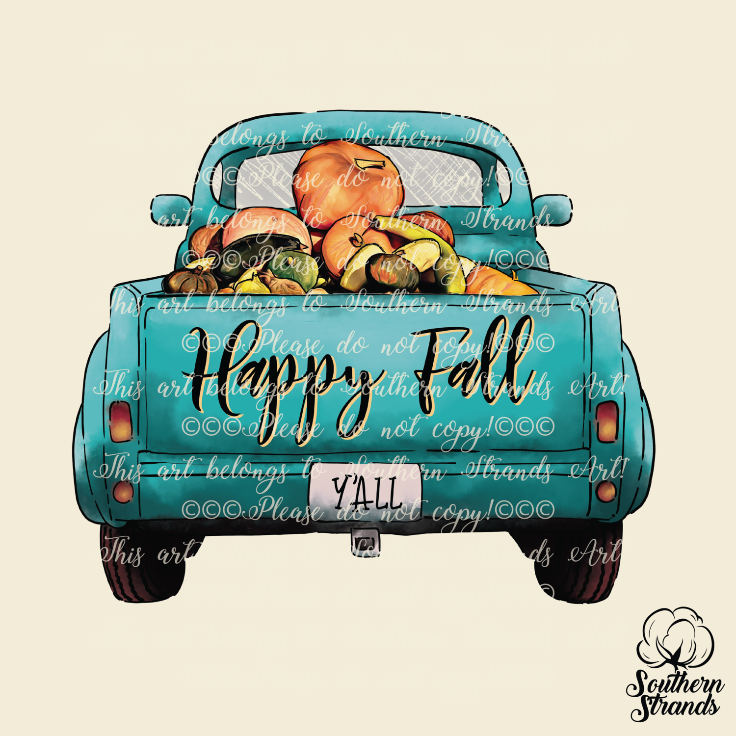 Happy Fall Pumpkin Truck