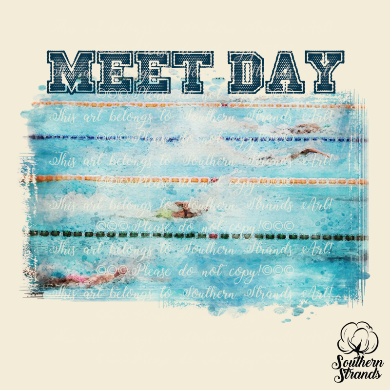 Meet Day - Watercolor Swim