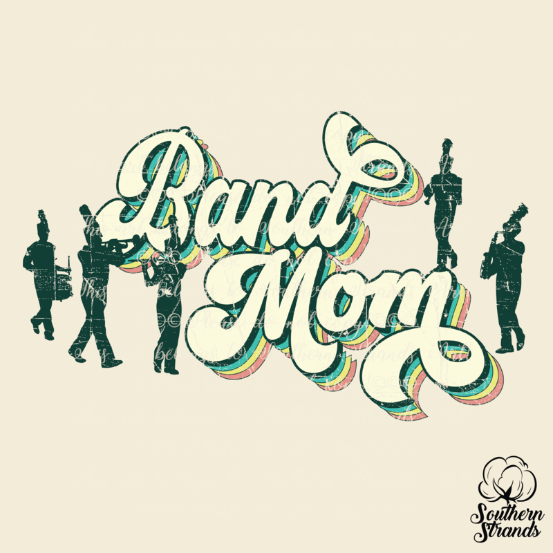 Retro Mom - Band - Retro Colors