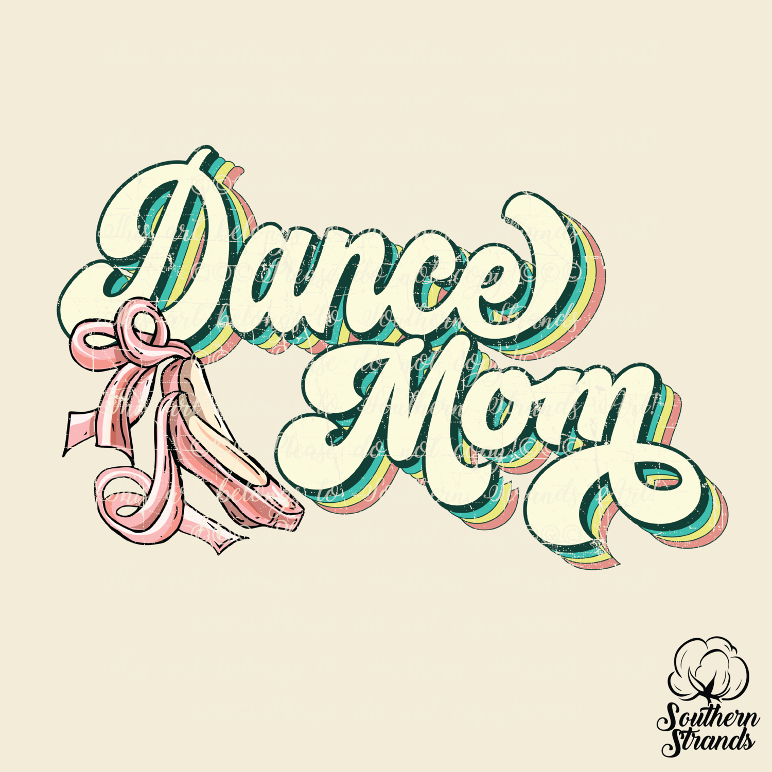 Retro Mom - Dance - Retro Colors