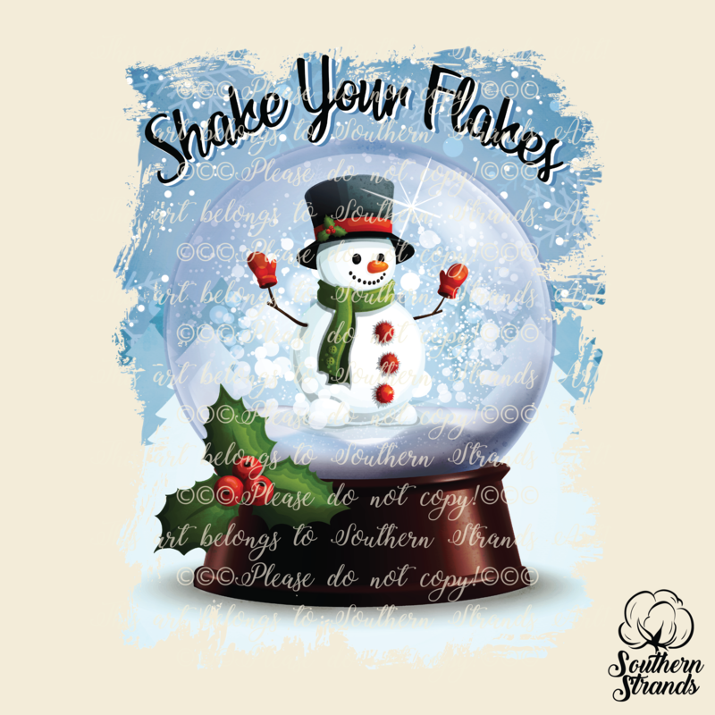 Shake Your Flakes - Snowman