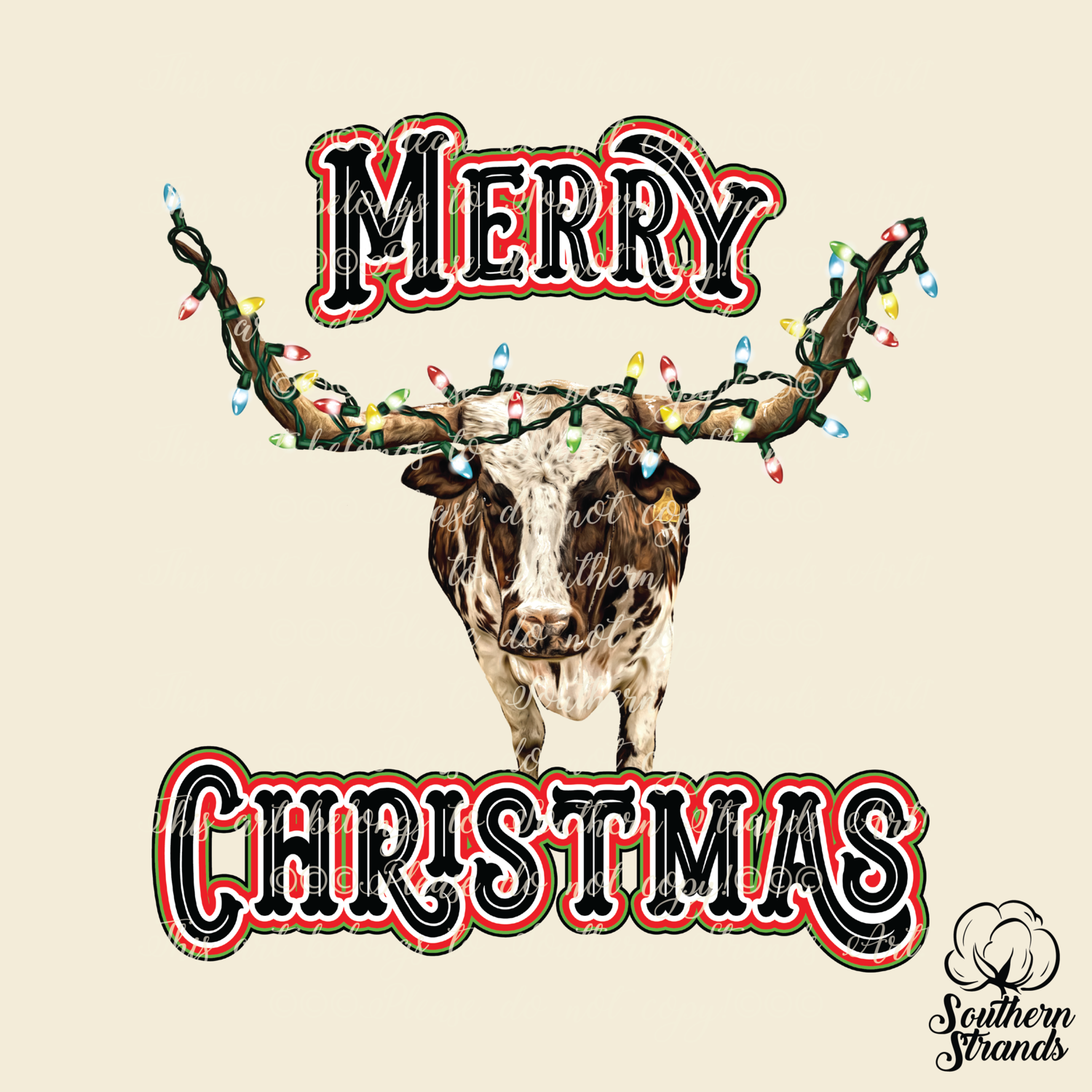 Merry Christmas Longhorn