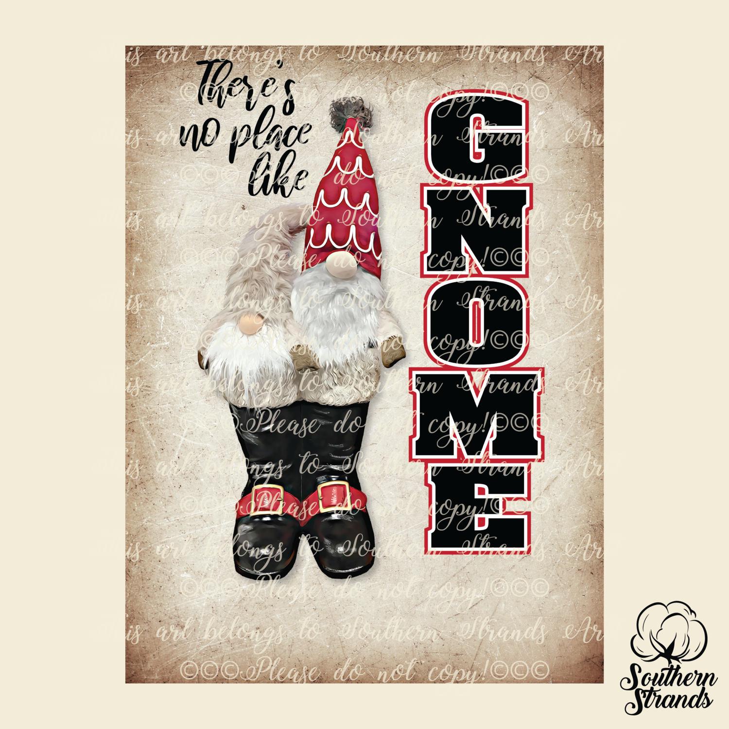 No Place Like Gnome Zipcode Garden Flag KIT - 12x16