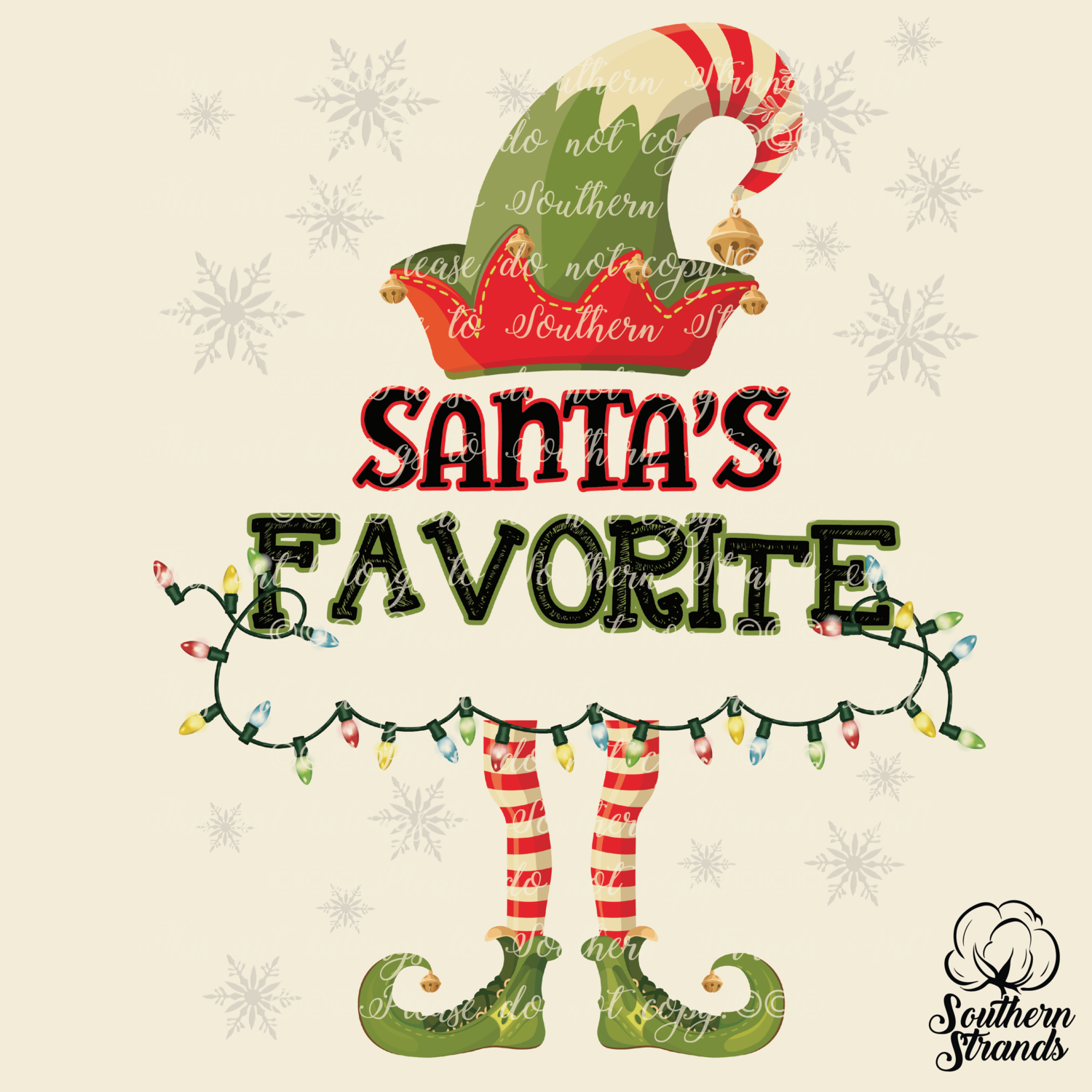 Santa&#39;s Favorite BLANK - add your own title