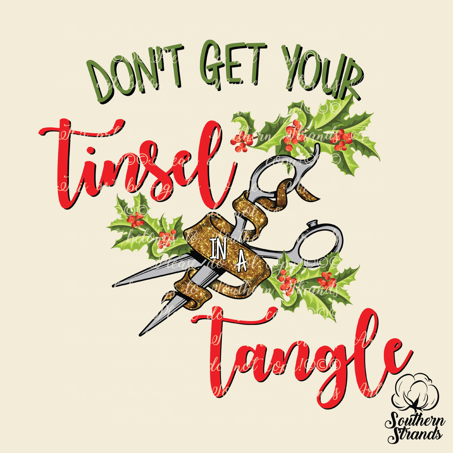 Tinsel In A Tangle - Salon