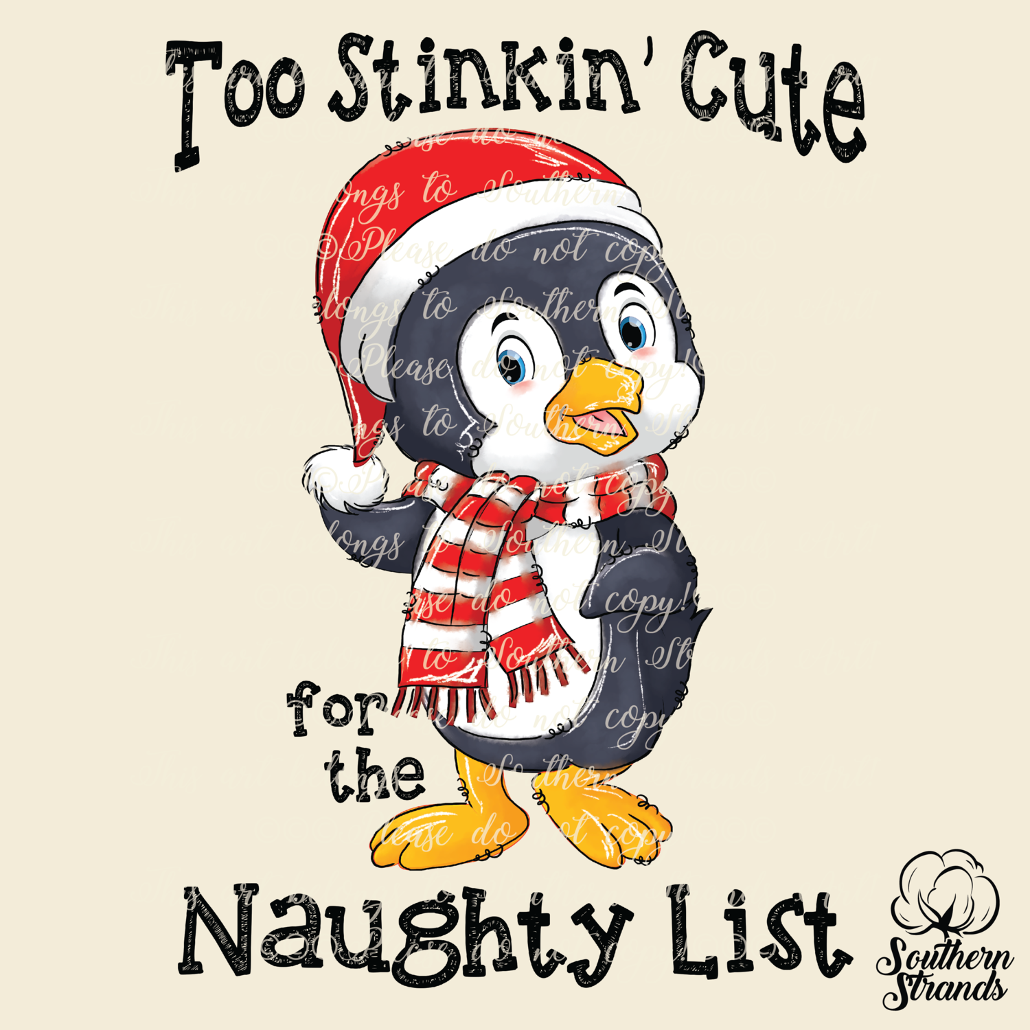 Too Stinkin&#39; Cute - Penguin