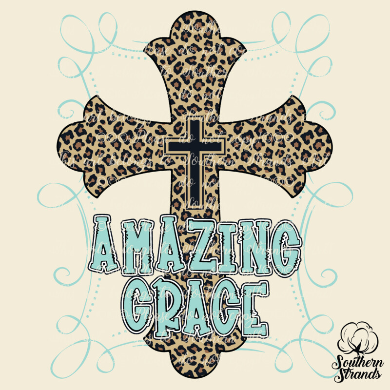 Amazing Grace Leopard Cross + Just the Cross