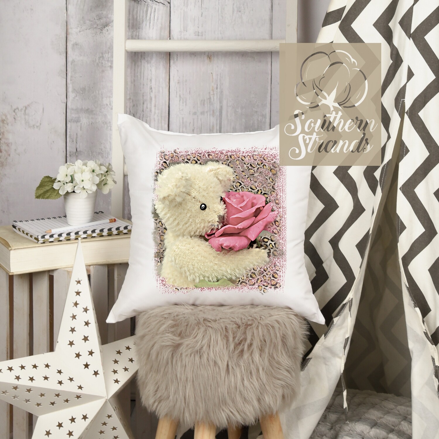 Teddy Bear Rose | Add your own Name