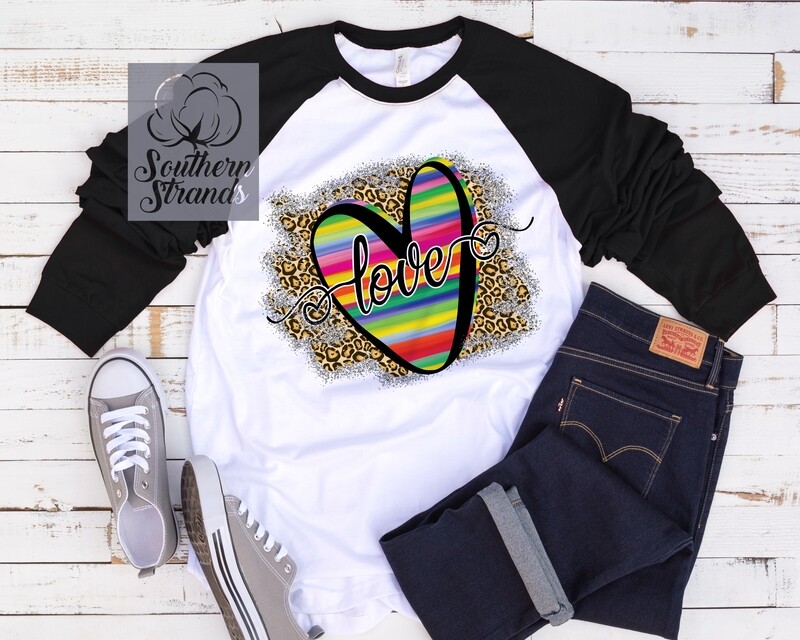 Striped Love and Leopard - Bright