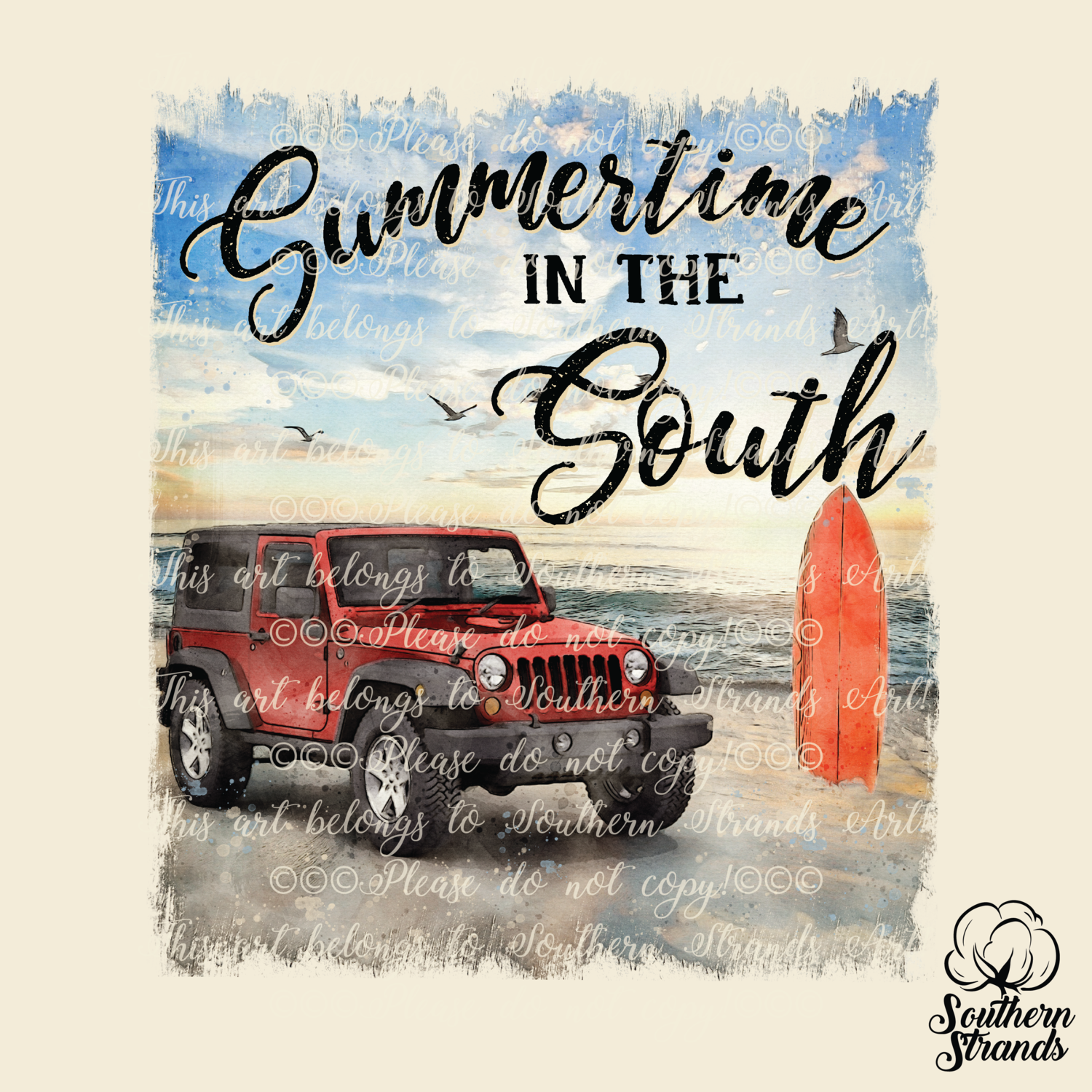 Summertime In The South | DIGITAL DESIGN