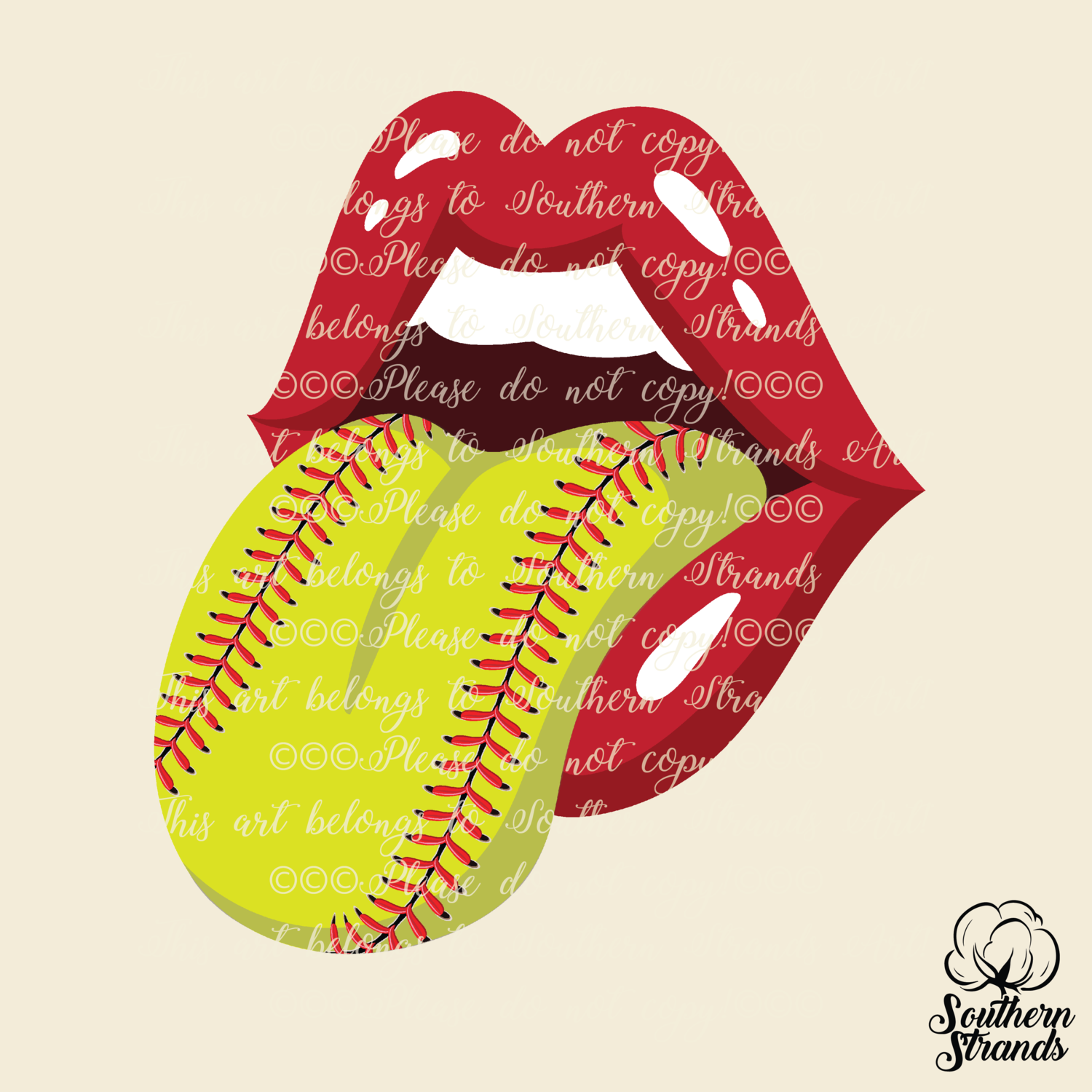 Softball Tongue