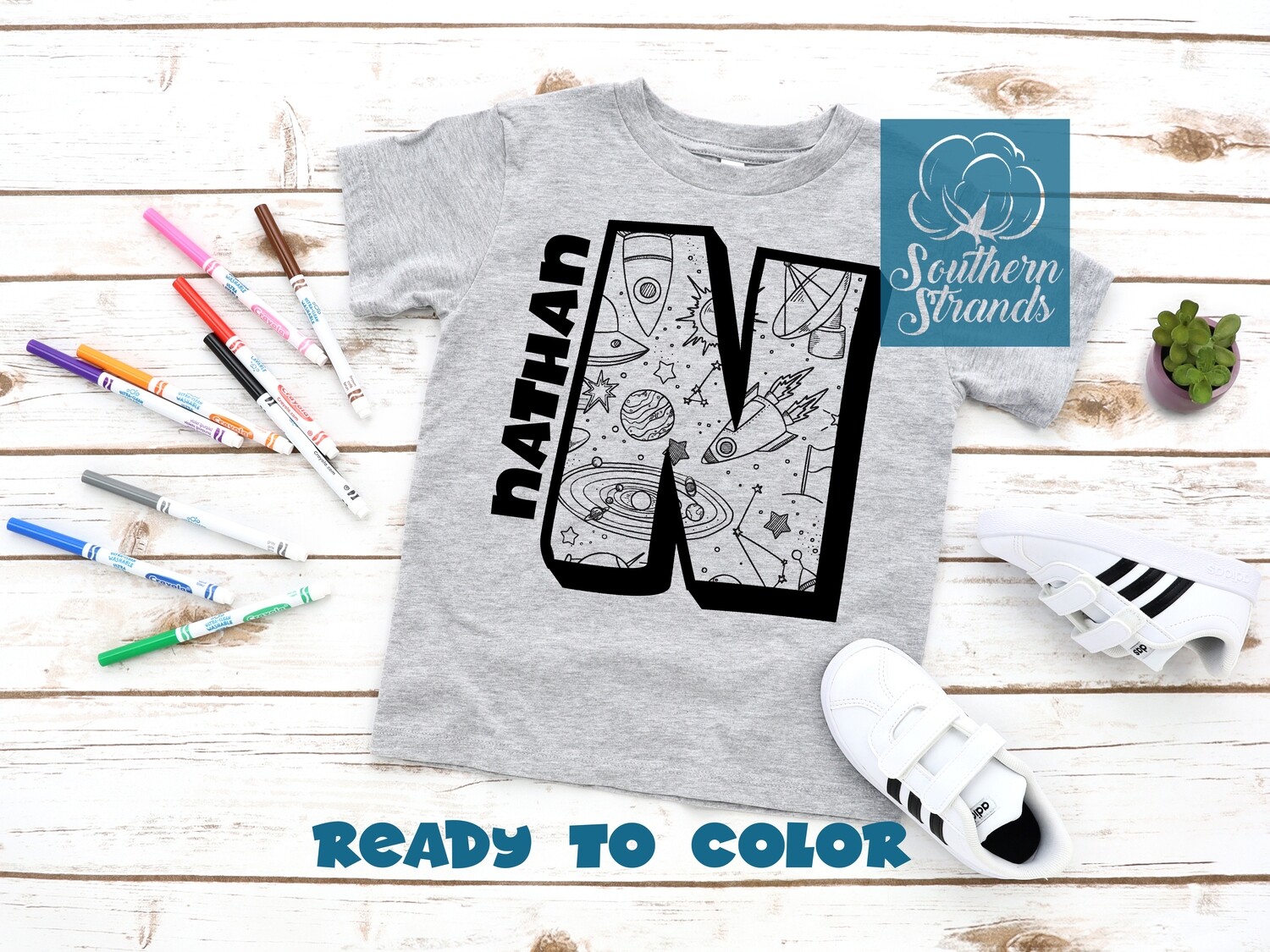 Space Doodle Alpha - 26 Doodle Letter Collection