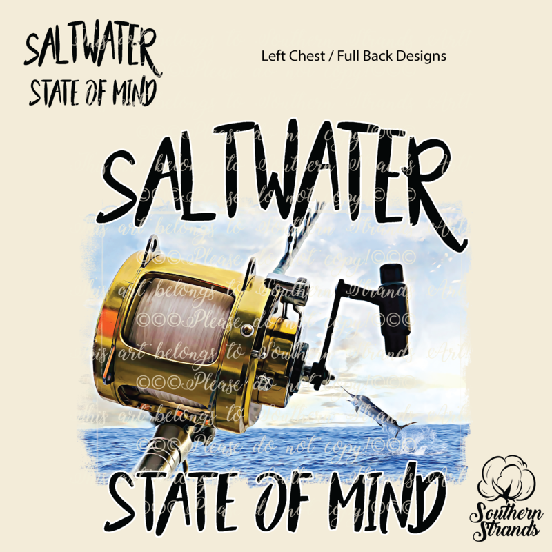SaltWater State Of Mind | DIGITAL DESIGN
