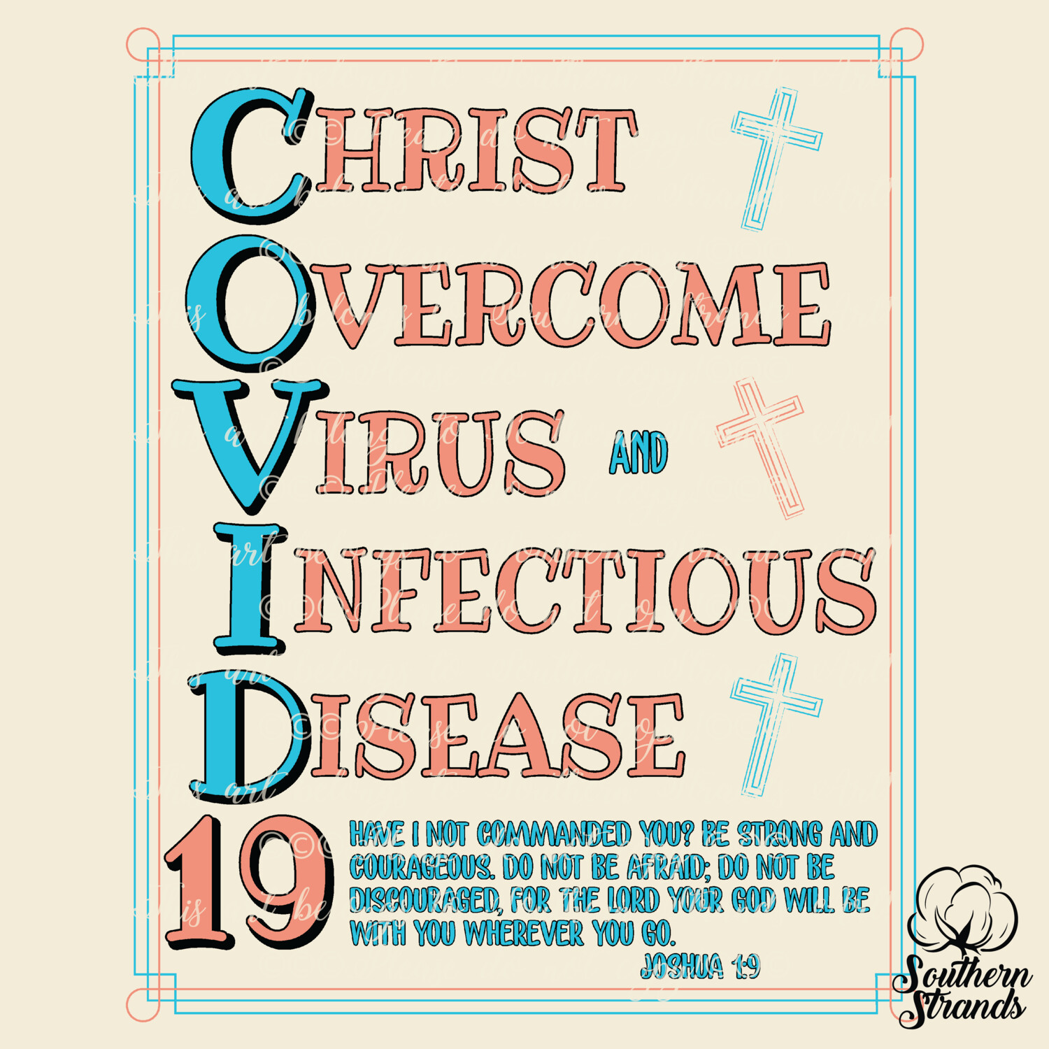 COVID-19 Christ Overcome Virus &amp; Infectious Disease