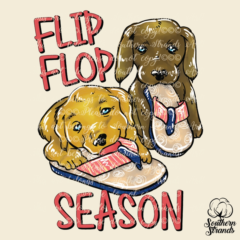 Flip Flop Season | DIGITAL DESIGN