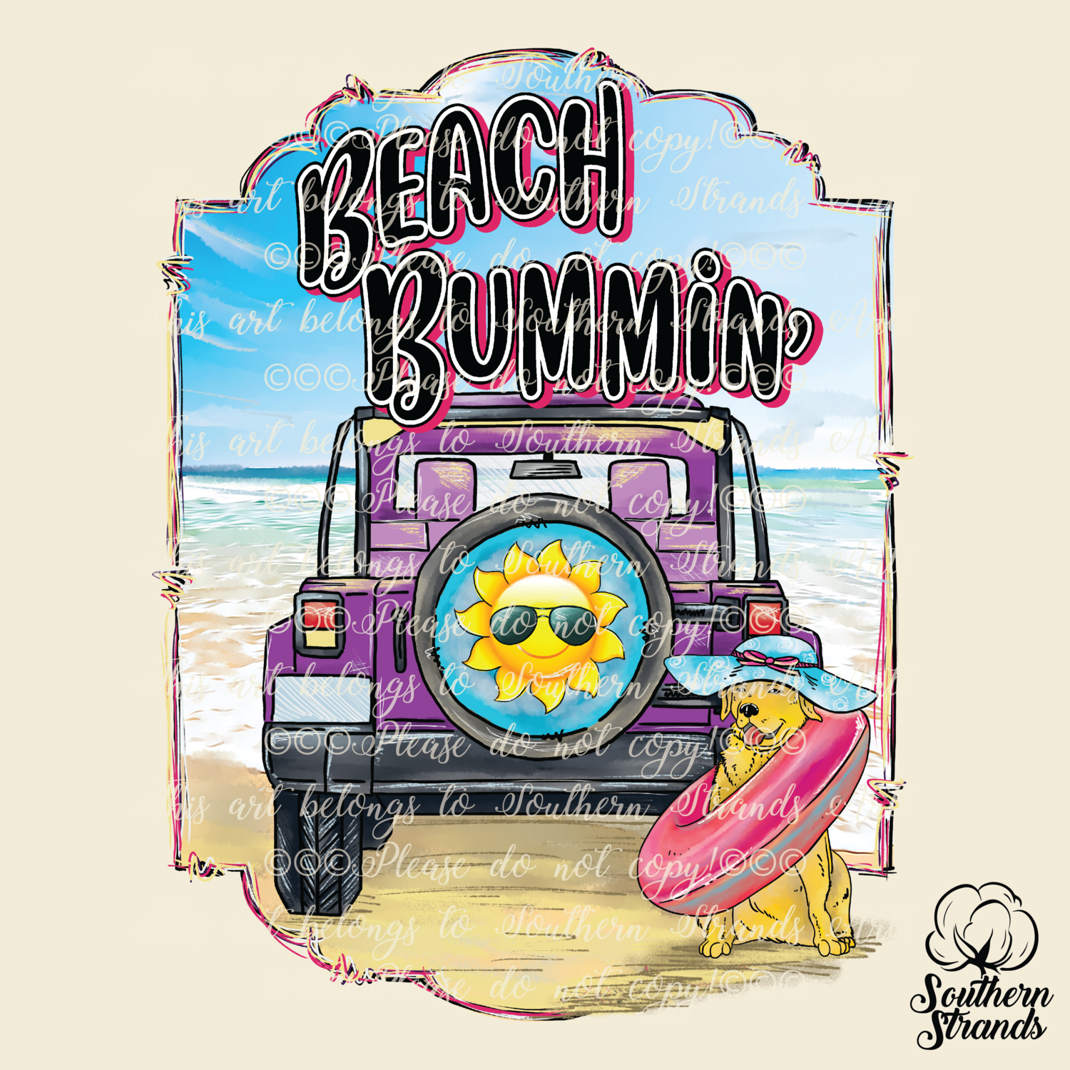 Beach Bummin&#39; | DIGITAL DESIGN