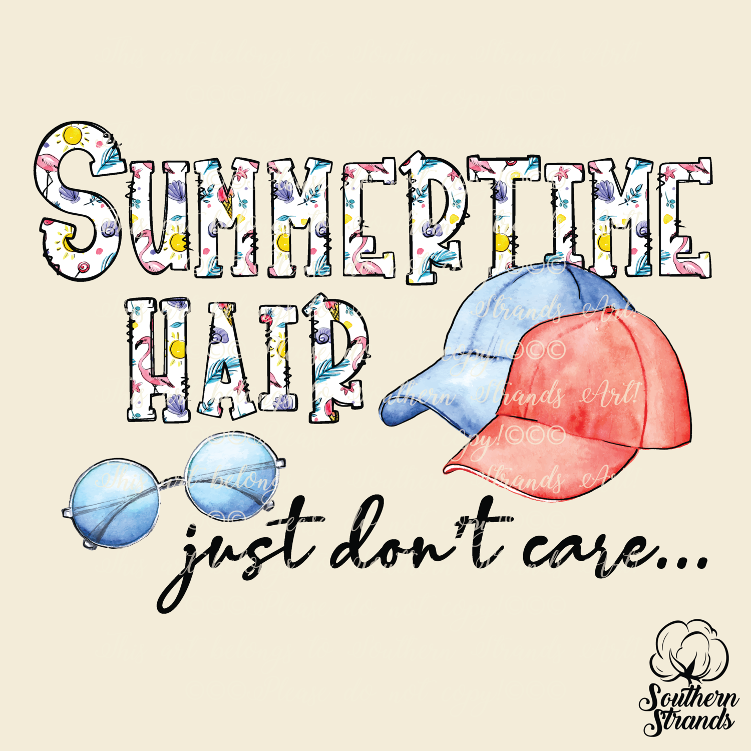 SummerTime Hair - Just Don&#39;t Care | DIGITAL DESIGN