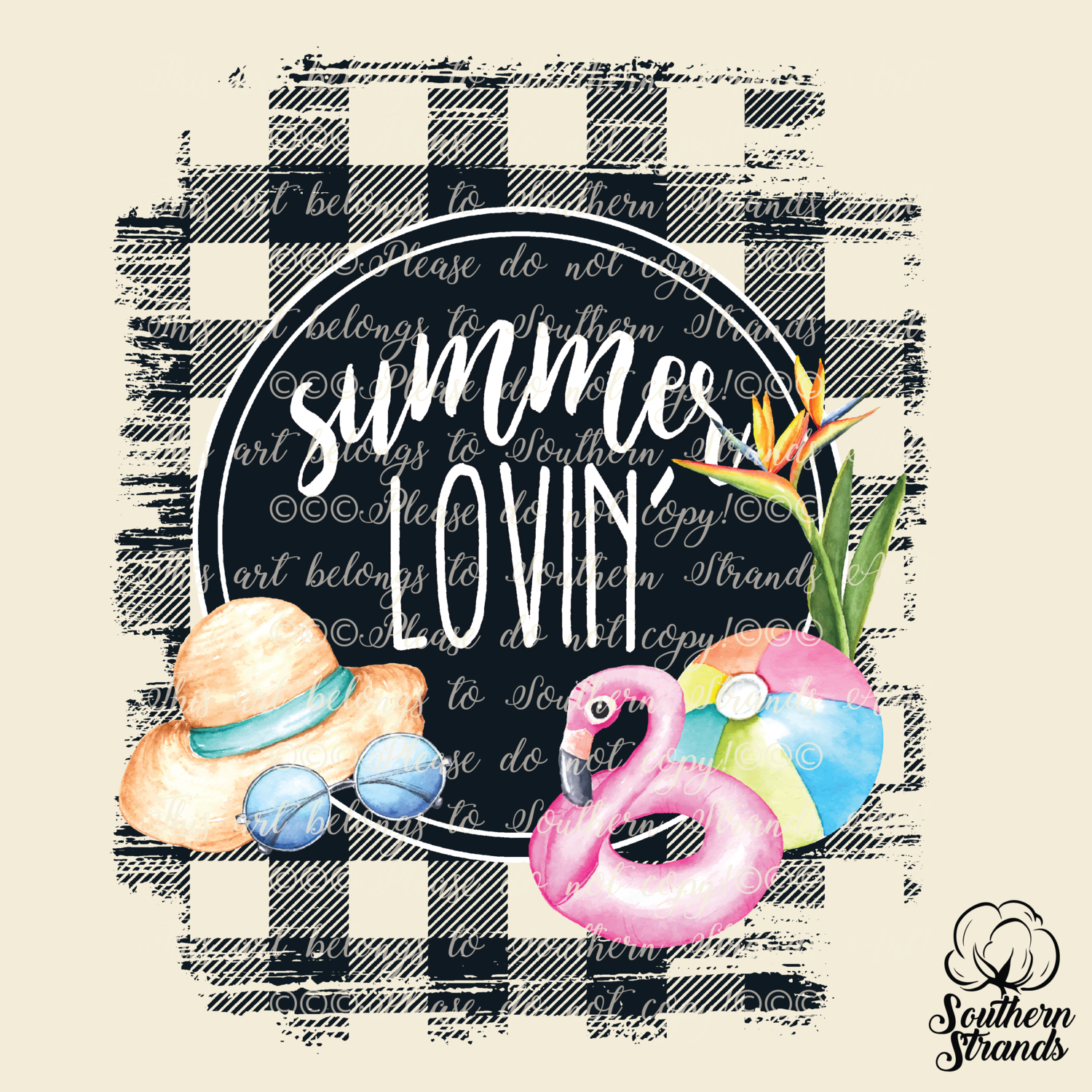 Summer Lovin&#39; - Pool Watercolor | DIGITAL DESIGN